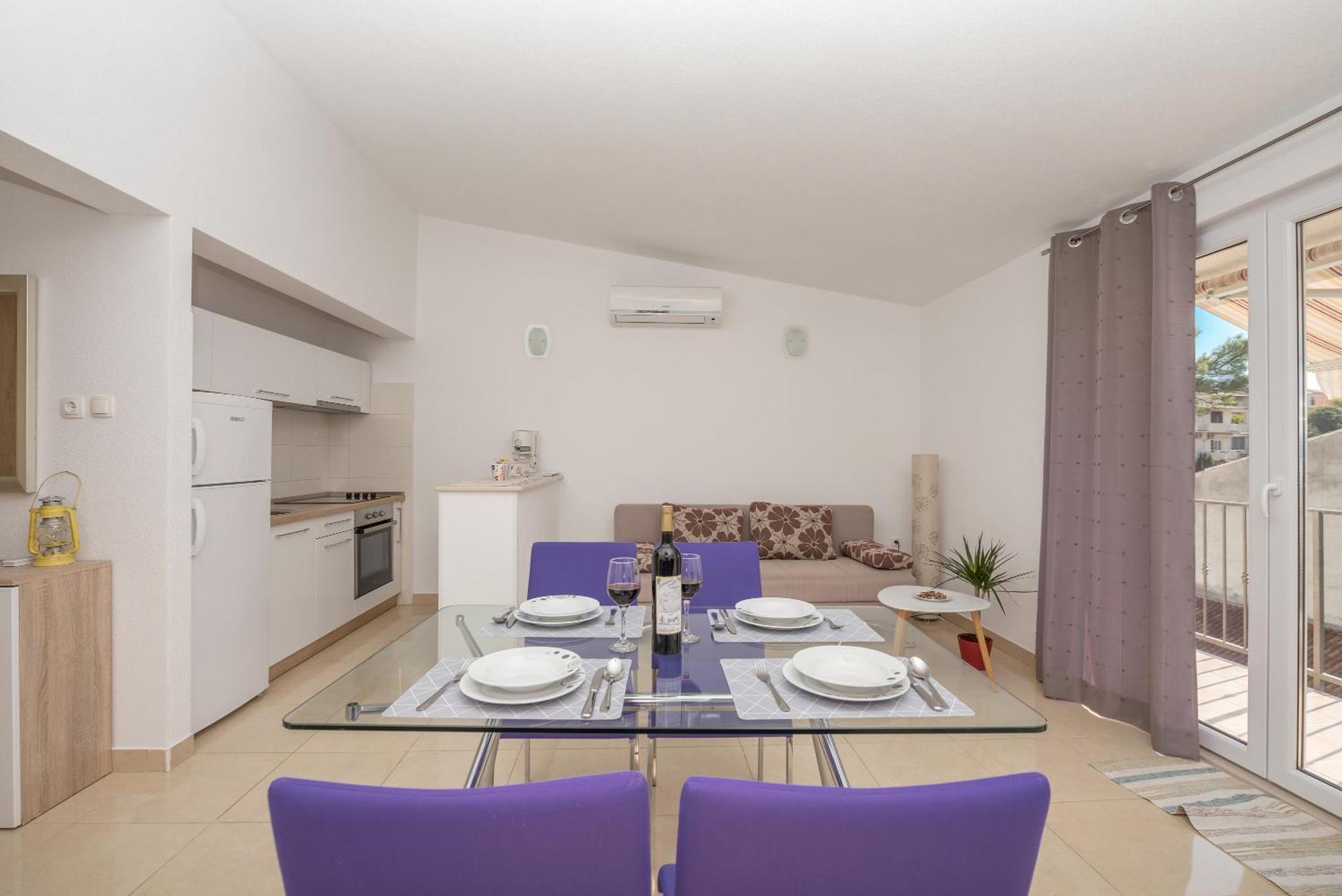 Apartments Nina M Baska Voda Exterior photo